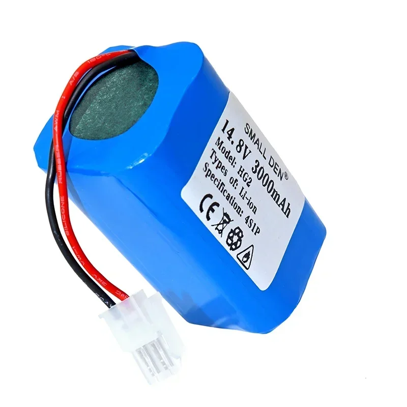 14.8V 3ah 18650 power lithium-ion battery pack 4S1P battery 3000mAh solar high-capacity rechargeable battery high power