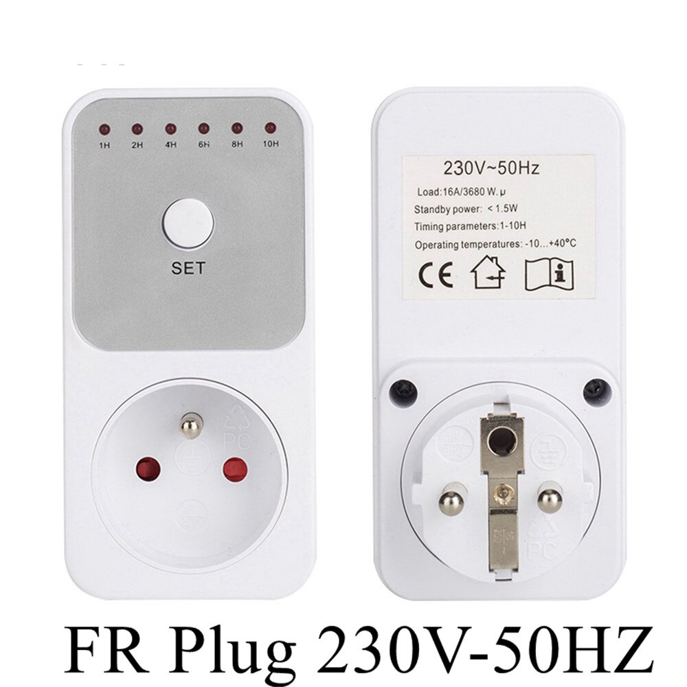 Ons eu  uk 10hr 6 sets afteltimer schakelaar stopcontact stekker intelligente tijdinstelling controle stopcontact elektriciteit stroommeter stopcontact
