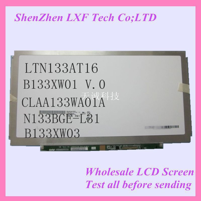 13.3 ekran doprowadziło LTN133w16 B133XW01 V.0 CLAA133WA01A N133BGE-L31 B133XW03 v.0 v.4 lcd robić laptopa wyświetlacz