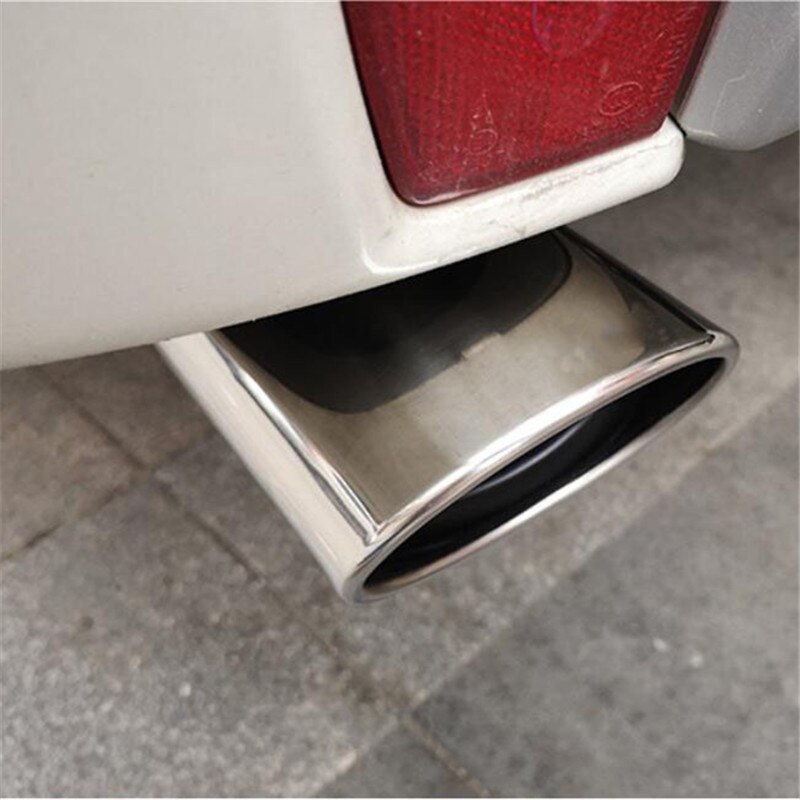 Accesorios para coche, tubo de escape cromado de acero inoxidable para Mitsubishi PAJERO V31, V33, V73, V93, V97, años 2007 a