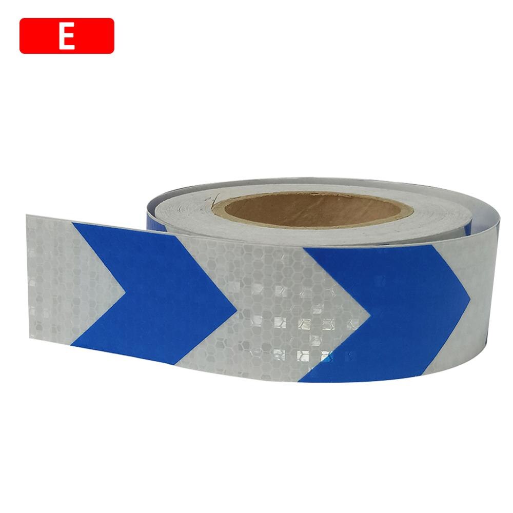 5cm*300cm Car Reflective Tape Decoration Stickers Car Warning Tape Strip Safety Reflection Tape Film Auto Reflector Sticker: E