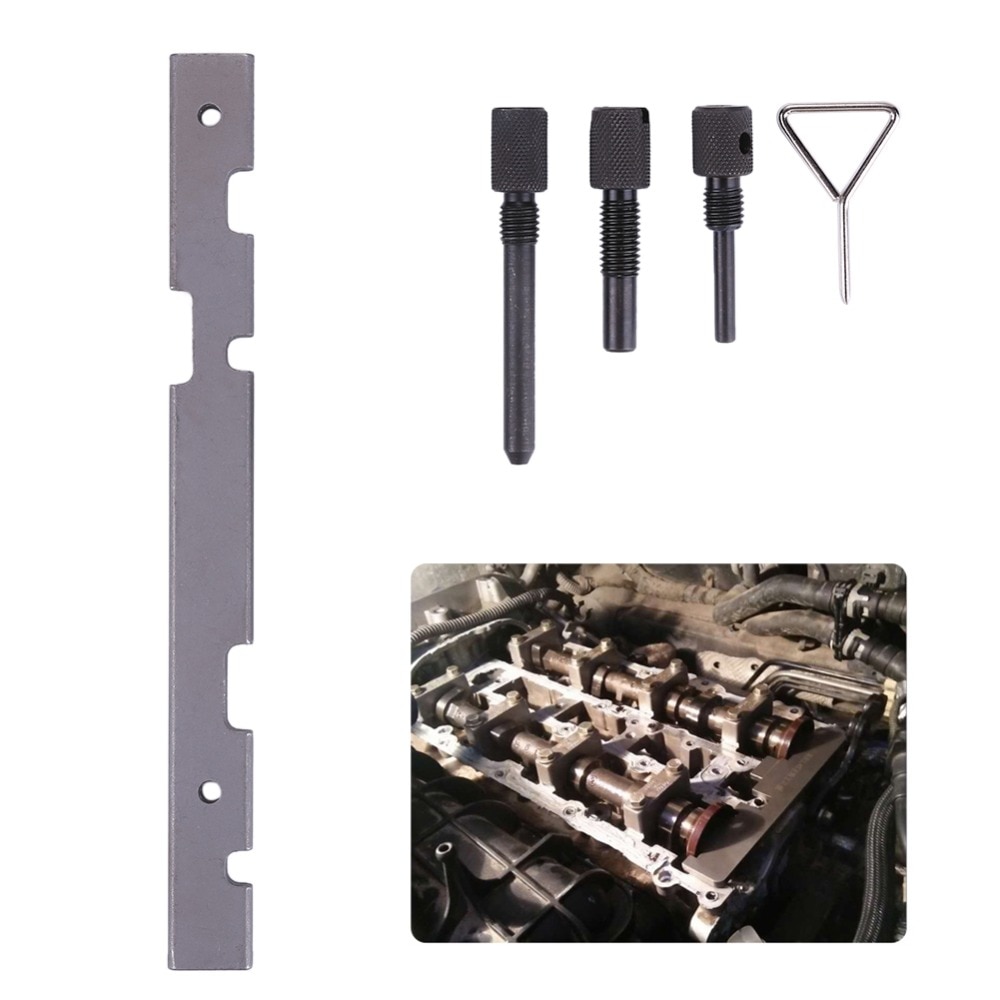 VODOOL Kit d'outils de réparation pour Ford 121 | Ensemble de 5 pièces/ensemble de moteur de voiture, synchronisation verrouillage manivelle verrouillage serrure pour Ford Cougar Fiesta Focus Mazda ZQ Volvo C30