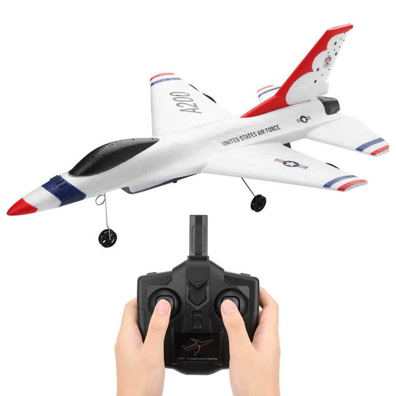 Wltoys A200 2CH RC Airplane Model Toy 2.4GHz Fixed Wing Remote Control Airplane