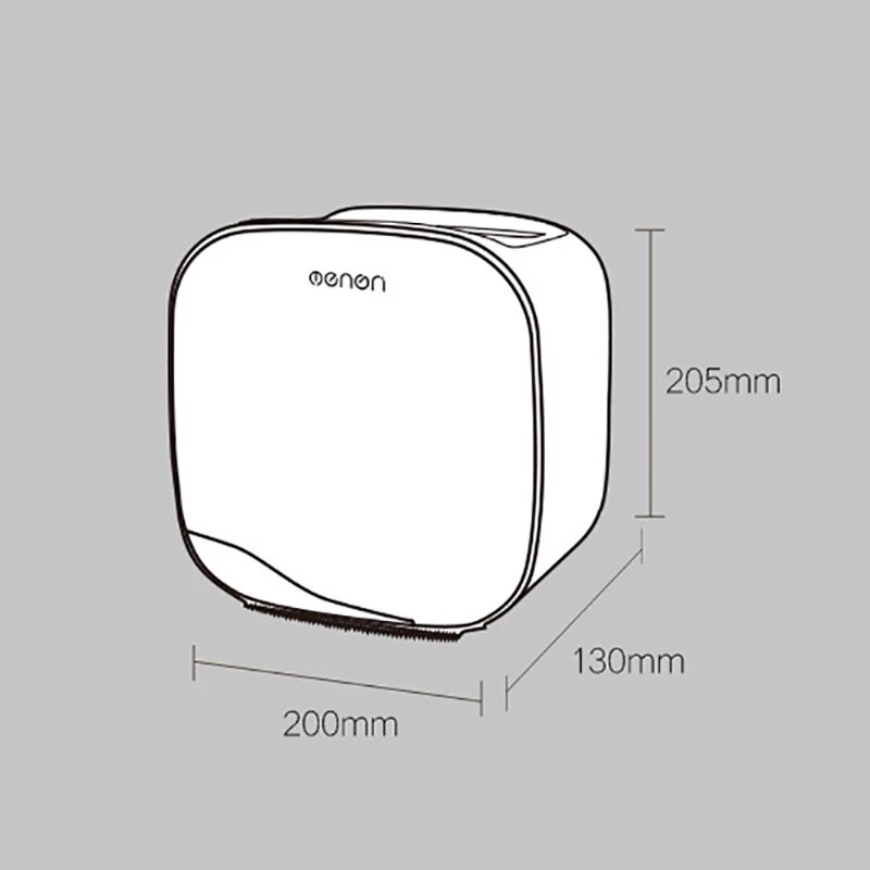 Neue Mauer montiert Wasserdichte Toiletten Papier Halfter Gewebe Kasten Papier Rohr Papier Lagerung Gestell-Heimat Küche Schlecht Zubehör