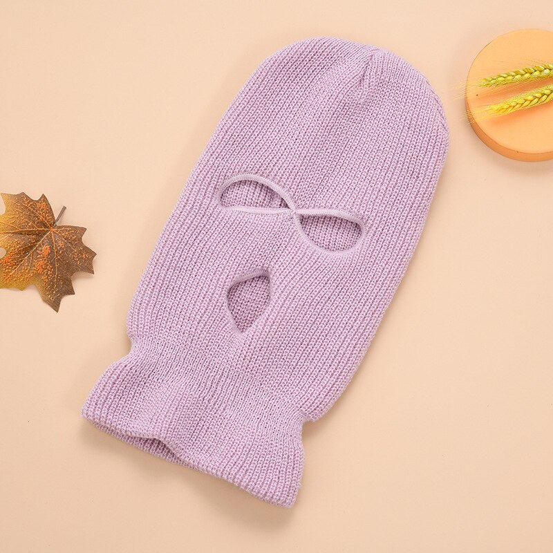 unisex Warme Gesicht Masken Volle Gesicht Abdeckung Maske Drei 3 See Sturmhaube betroffen Hütte Winter strecken Schnee Maske Mütze Hütte halloween Kappe: 7