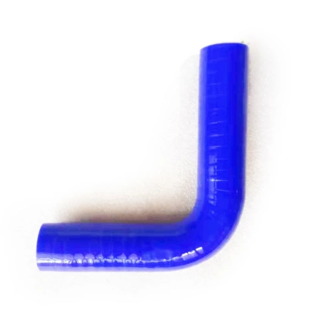 Tubo de acoplamiento de silicona para manguera Turbo, accesorio Universal ID16mm a 16mm, 90 grados