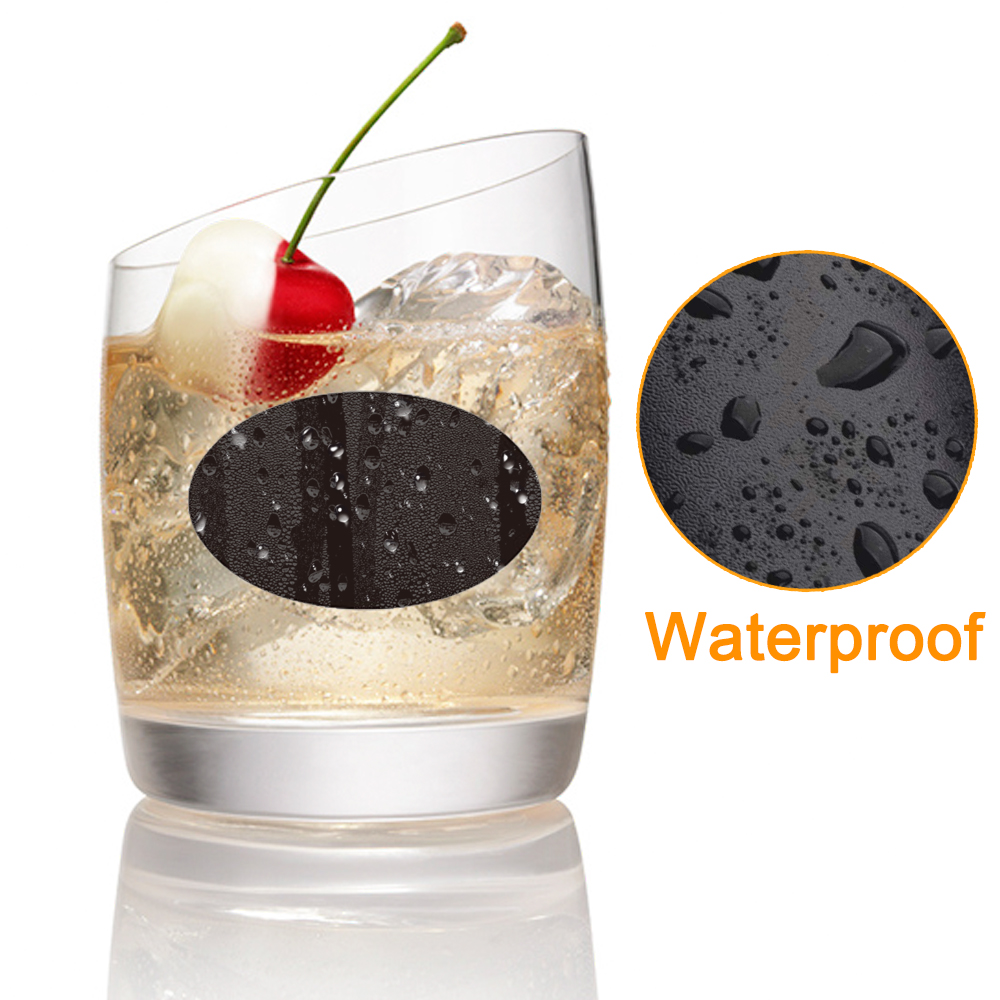 Waterproof Chalkboard Labels Set Blackboard Stickers Home Spice Glass Jar Bottle Box Accessories Tags Craft Kitchen Organizer