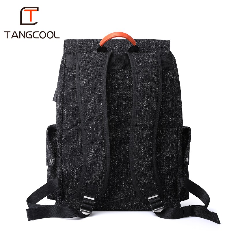 Tangcool Männer Rucksack Für 15,6 zoll Laptop USB Rucksack Große Kapazität Stundet Rucksack Wasser Abweisend Rucksack