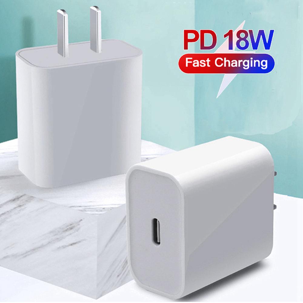 18W Pd Usb Type C Quick Charger Adapter Voor Iphone 11 Pro Xr X Xs Max 8 Snel Opladen eu Ons Uk Au Plug Travel Pd Charger Port