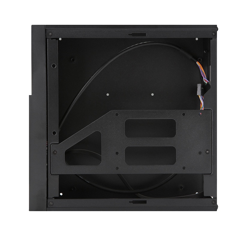 Schreibtisch Netzteil Spielen HTPC Gastgeber Sekretariat Heimat 2,0 USB Mini ITX mit Kühler See Computer fallen Praktische Horizontale Chassis