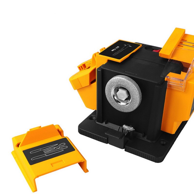 96W/65W 3 in1 Multifunction Knife Sharpener Electric Drill Sharpening Machine Kitchen Knife Sharper Grinding Sharpener US EU