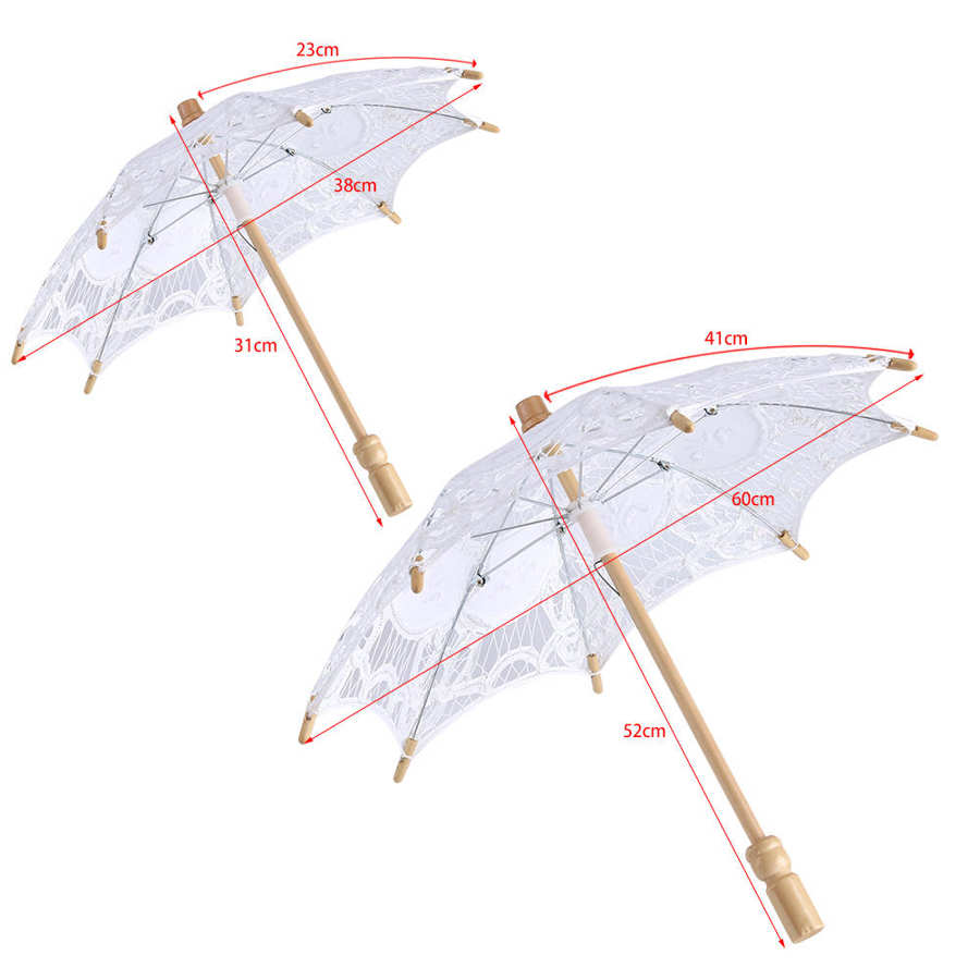 Photobooth accessoires dame mariage dentelle parapluie Parasol parasols fête nuptiale Photo prise décoration accessoires de mariage
