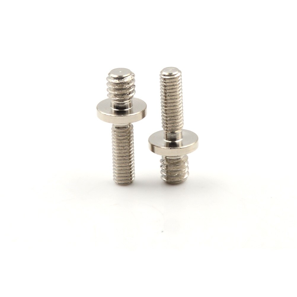 2 Stks/partij 11 Mm X 26.1 Mm 1/4 "Man Schroefdraad M5 Man Schroefdraad Adapters Voor Statief camera