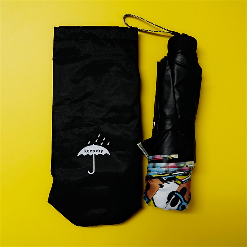 Bolsa de B-LIFE para paraguas, estuche para paraguas plegable con cierre de cremallera, bolsa de almacenamiento portátil para viaje