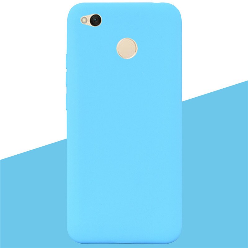 Case For Xiaomi Redmi 4x Case Silicone Soft TPU Ultra Thin Slim Shockproof Case For Xiaomi Redmi 4X On For Redmi 4x Silicon Case: 5 Sky Blue