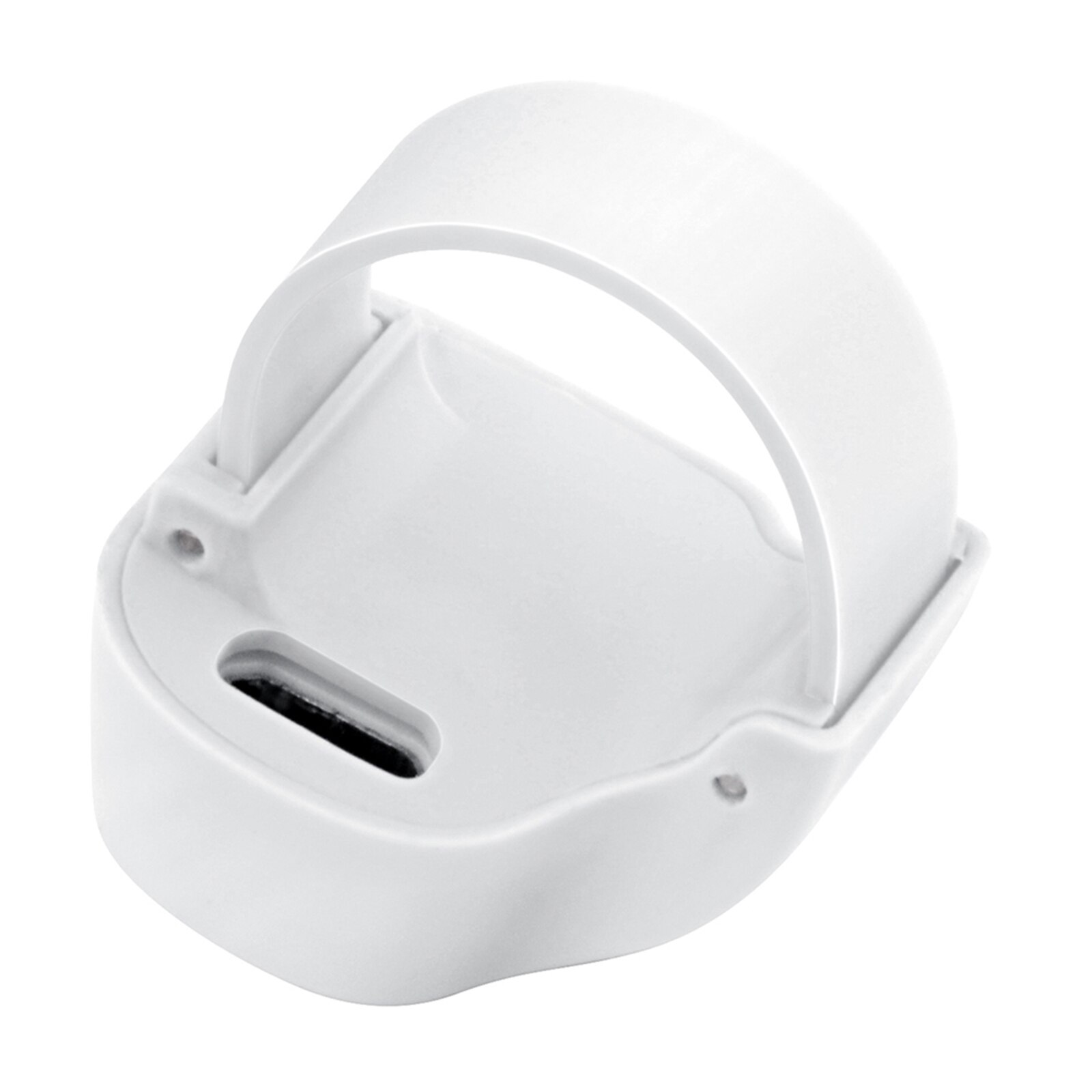 Obturateur Portable en forme d'anneau, télécommande pour téléphones portables iPad Android Samsung: White