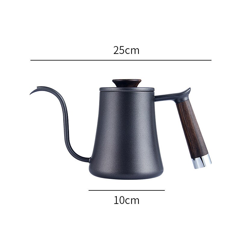 Drip Kettle 600ml Coffee Tea Pot Non-stick Coating... – Vicedeal