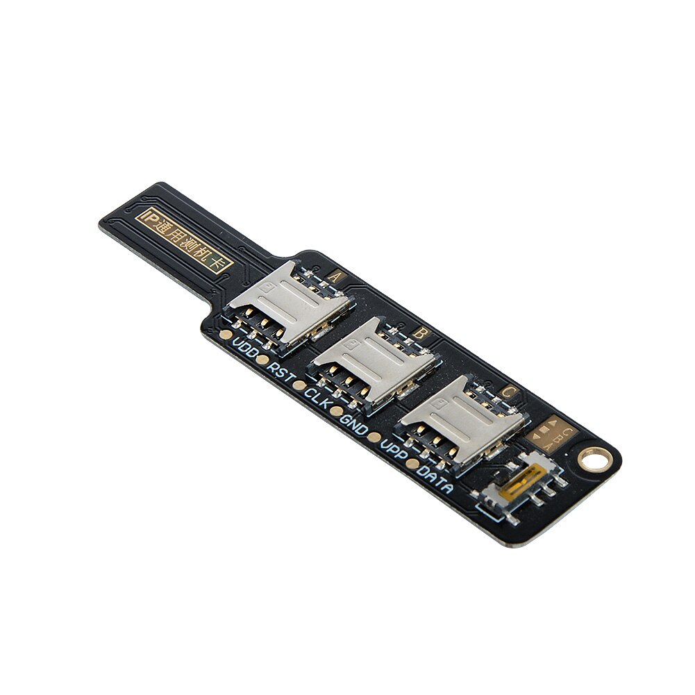 3 in 1 Universal IP Test Card for iPhone Android Signal Testing Tool Mobile Phone SIM Test Card for phone
