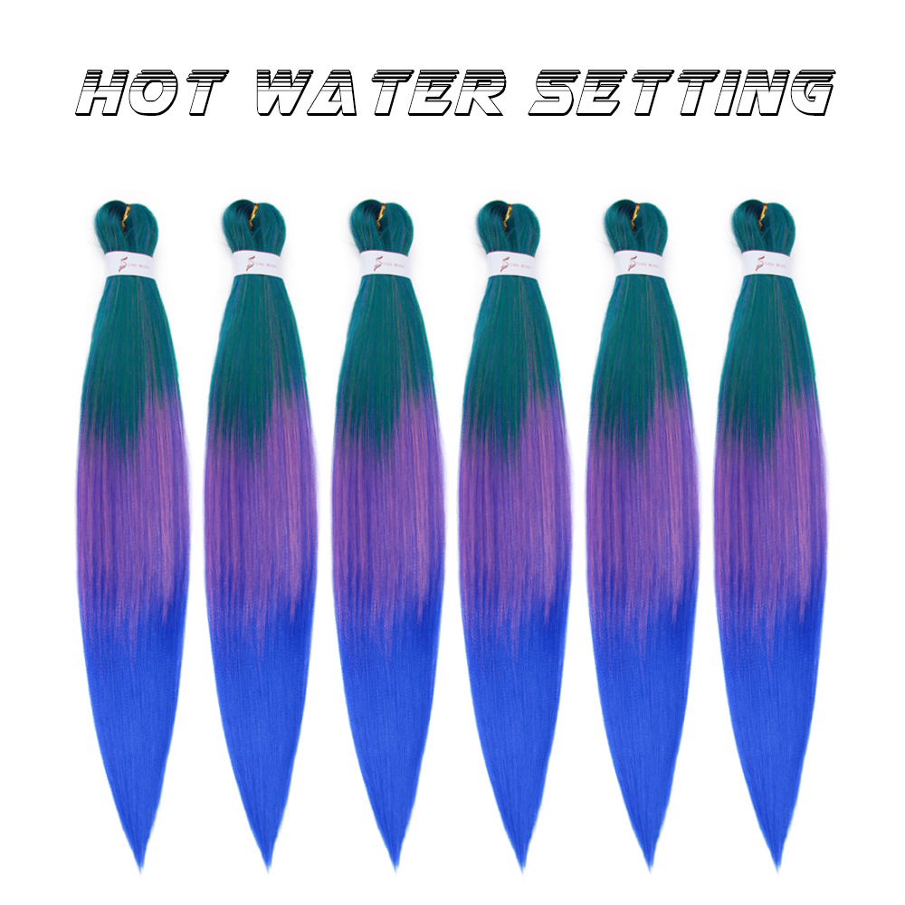 26 inch Long Ombre Braiding Hair Easy Braid Crochet Hair 90 g 26 inch Synthetic Hair Extensions Jumbo Braids Hair for Women