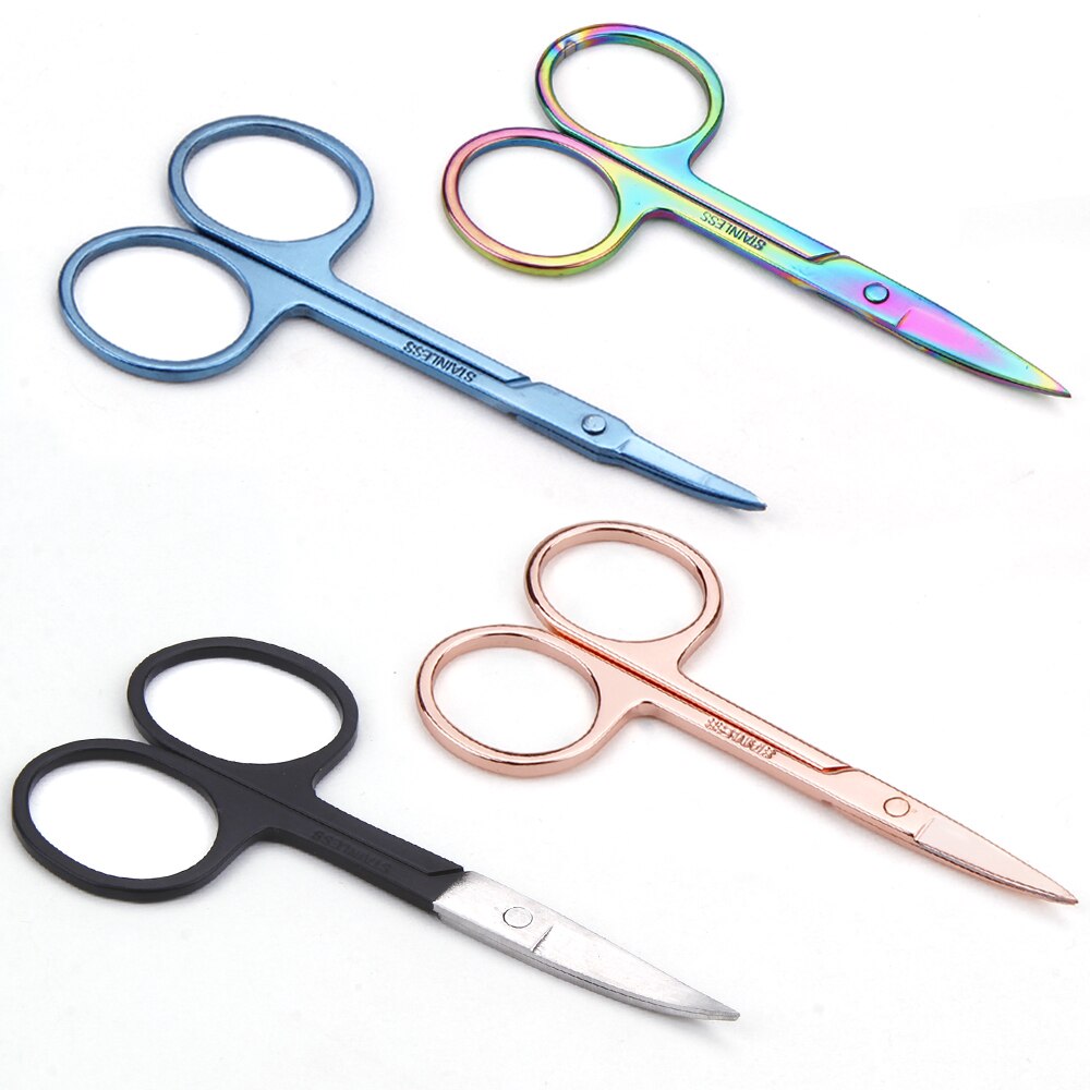 Nails Scissors Cuticle Cutter Stainless Steel Manicure Eyebrow Sissors Nipper Clippe Dead Skin Remover Pedicure Nail Art Tool
