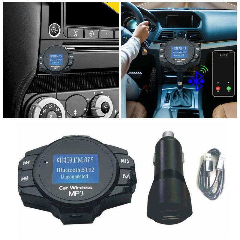 Bluetooth Car Charger Fm Modulator Stereo Auto Speler Audio Adapter Fm