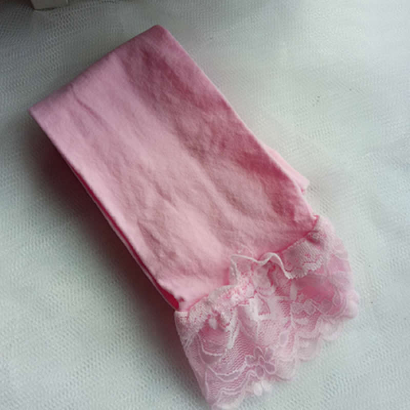 Leggings til børn cropped bukser blonder leggings pige fløjl lesbisk fem point bukser strømpebukser regnbue farve leggings til børn
