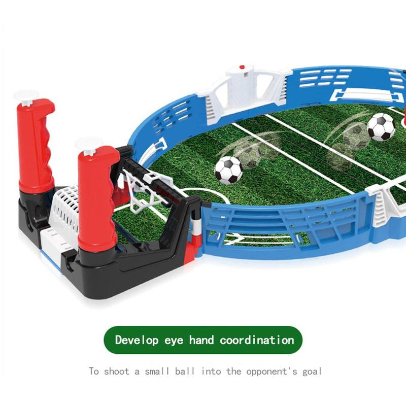 Mini bordsskiva fotboll brädspel set inomhus spel favorit bord barn spelar bord футбол fotboll dubbel barn настольный foo  e4 n 0