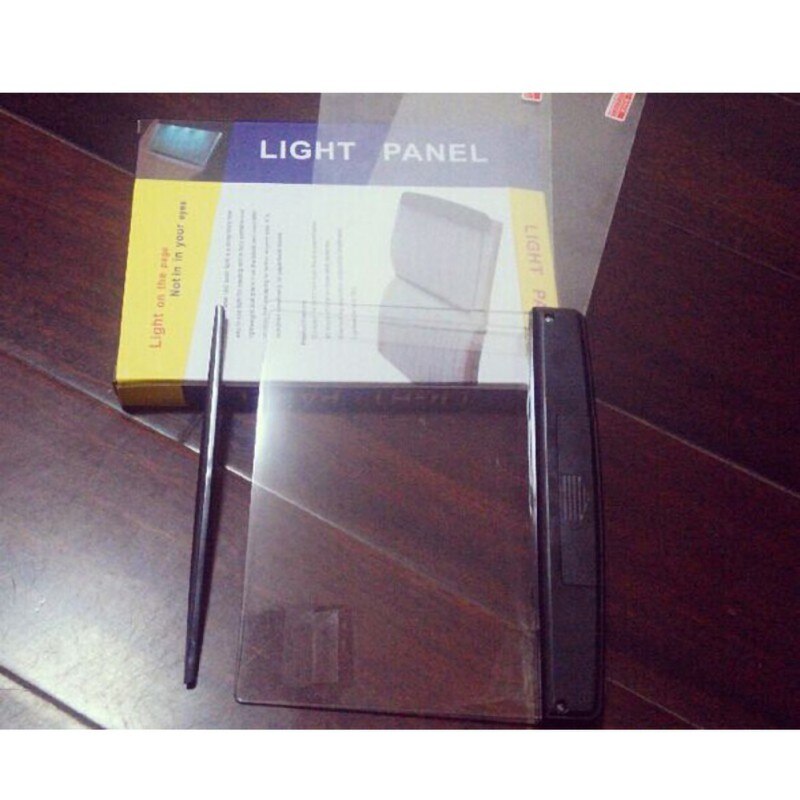 Flat Plate LED Book Light Reading Night Light Portable Travel dormitory Led Desk Lamp Eye Protect for Home Bedroom