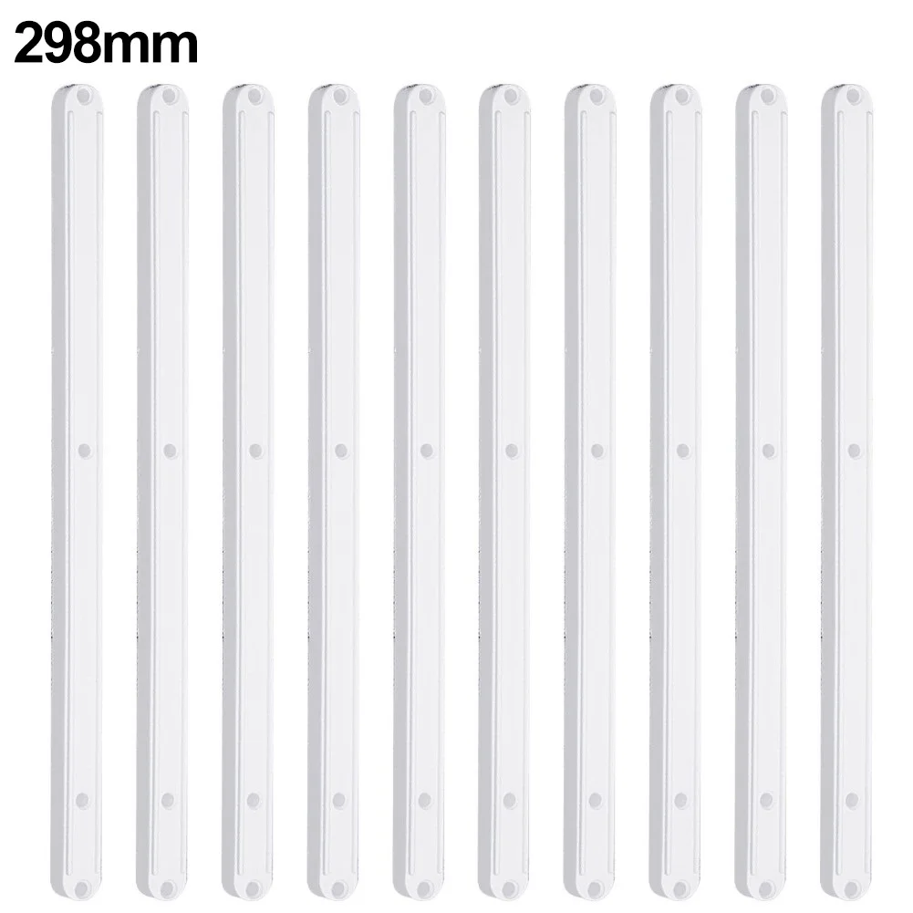 10 Stuks Trekrail Plastic Ladegeleiders 180/235/298 Mm Treklopers Vervanging Lade Lopers Garderobe Geleiderail Skidway: GOLD