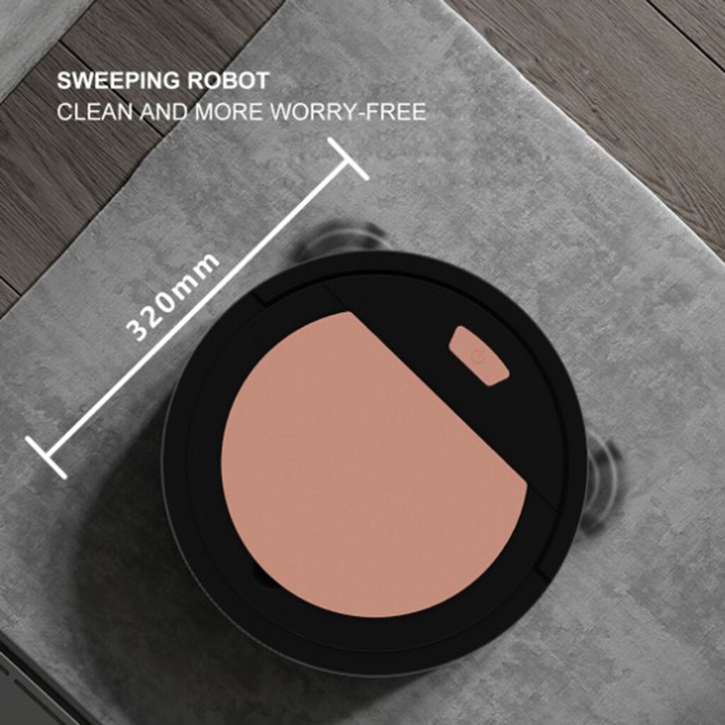 Robot Vacuum Cleaner Auto Sweeper for Hard Floors Carpets Pet Hair Clean