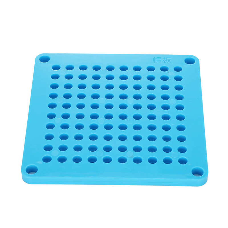 Tablet Storage Capsule Manual Filling Tool 100 Holes Vitamins Coffee Powder Cosmetics Capsules Filler 0# for Medicines