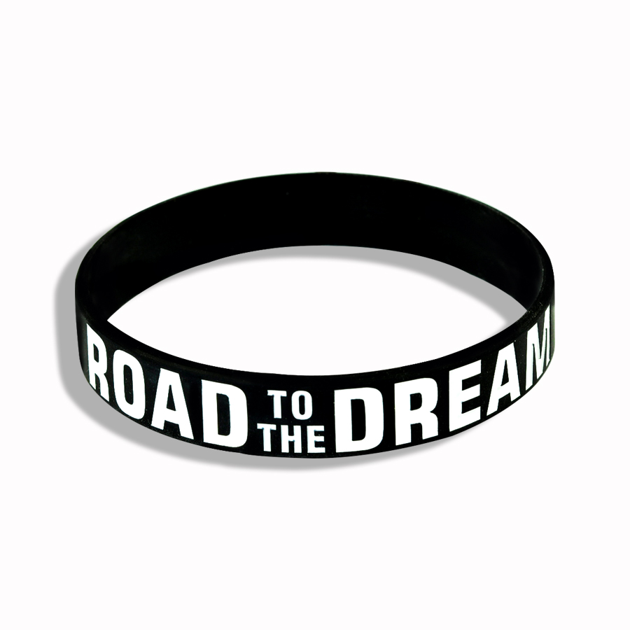 Pulsera motivacional de "Never Witch Up", pulsera deportiva de silicona elástica con confianza en el éxito, de joyería para entretenimiento y ocio