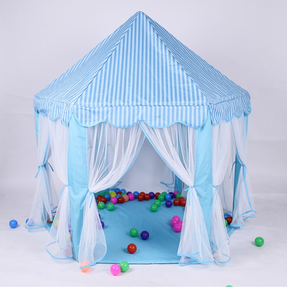 Portatile Tenda dei bambini Della Principessa Castello Per Bambini Tenda Giocattoli per le Ragazze Tepee Infantil Bambini Casa di Vigvam Teepee Tenda Bambino regali