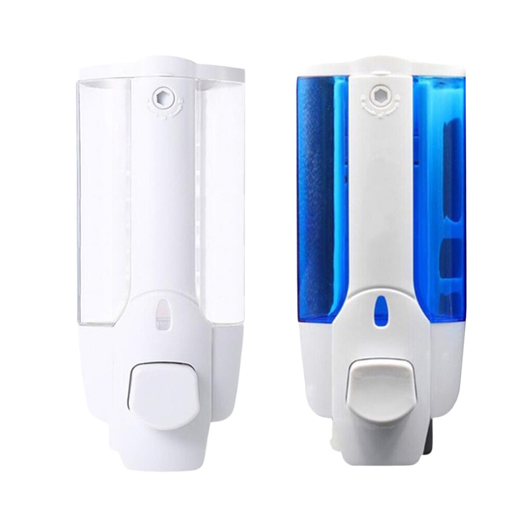 Liquid Soap Dispenser Wall Mount System Alcohol Conditioner Sanitizer Bottle
