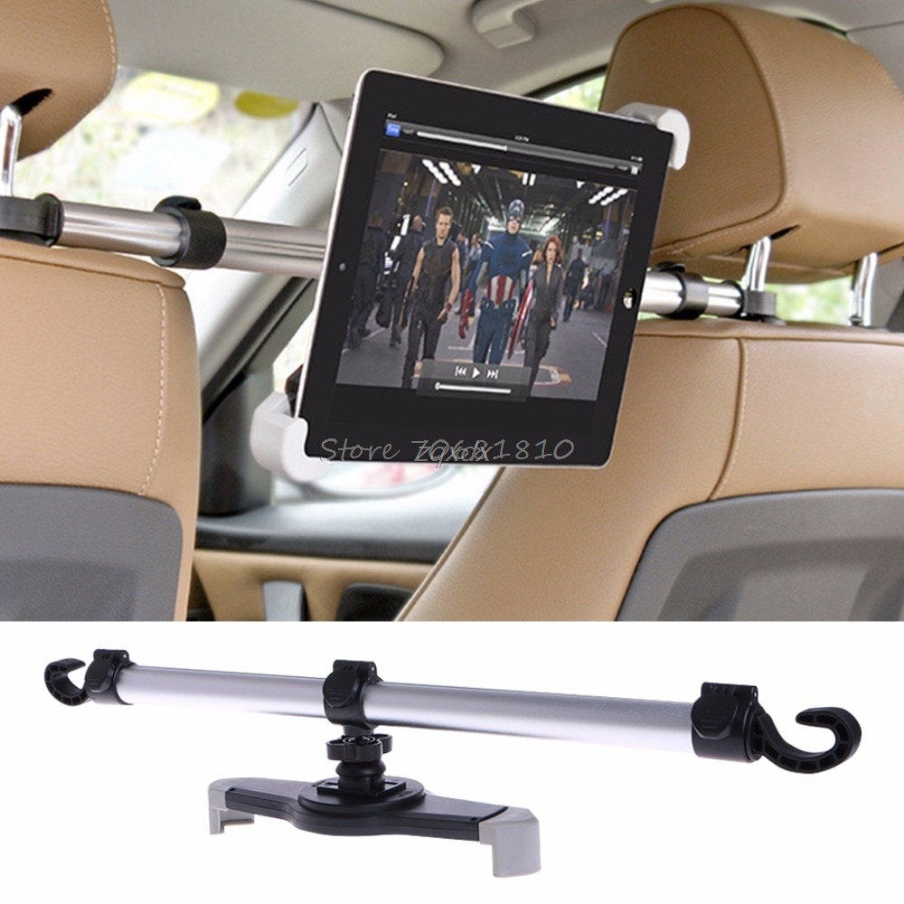 360 Graden Rotatie Universal Aluminium Car Back Seat Mount Standhouder Voor Tablet 7 &quot;-11&quot;