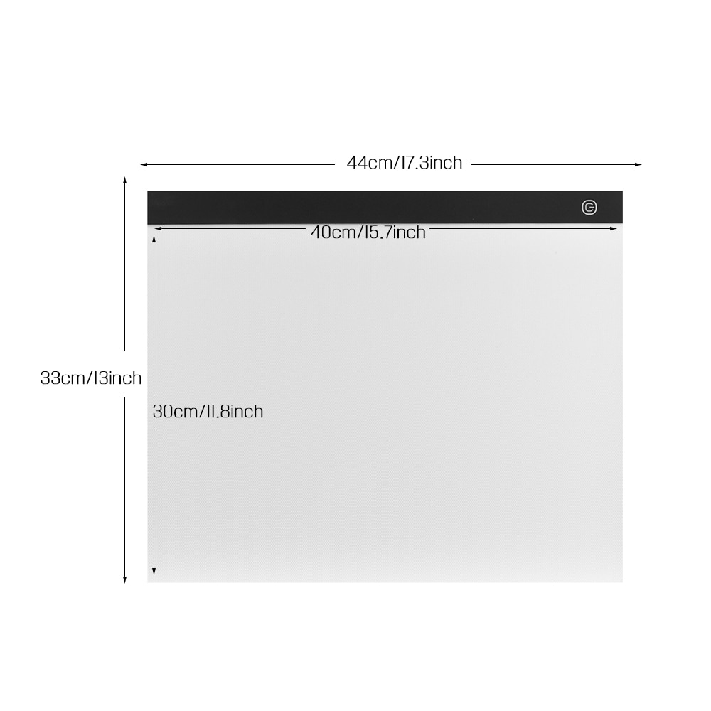 Copyboard Large-size A3 Light Box LED Artcraft Tracing Light Pad Stepless Dimming Eye-protecting Pad Drawing Sketching Animation