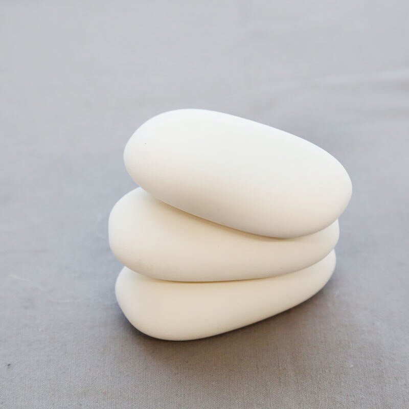 France Original Sennelier Cobblestone Eraser Egg-shaped Large Soap Bar Eraser Art Eraser