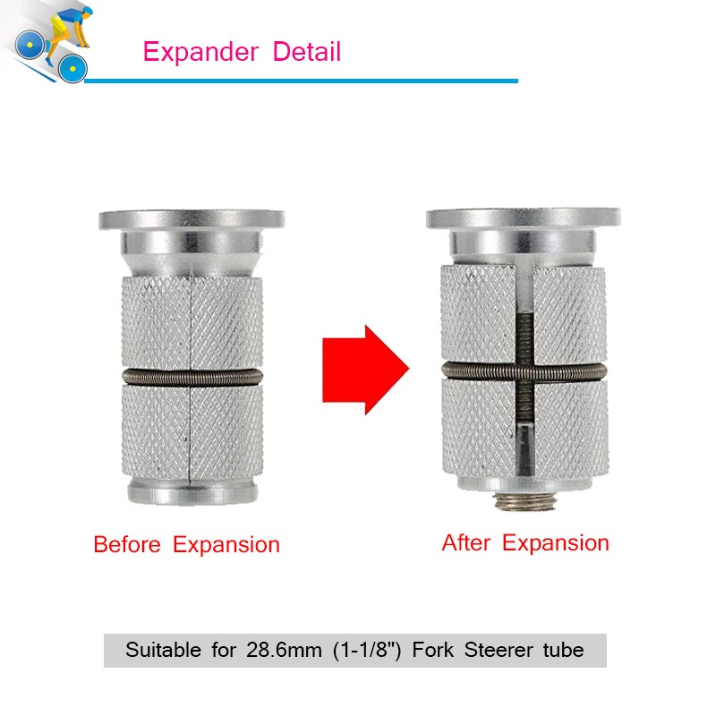 Krsec Fiets Stem Top Cap Aluminiumlegering 1-1/8 &quot;Fiets Expander Top Cap Headset Expander Schroef Voorvork end Plug Bike Deel