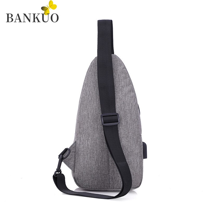 BANGUO Simplicity Men's Chest Bag Europe and America Tide Products Leisure Outdoor Shoulder Messenger Business Backpack Z3