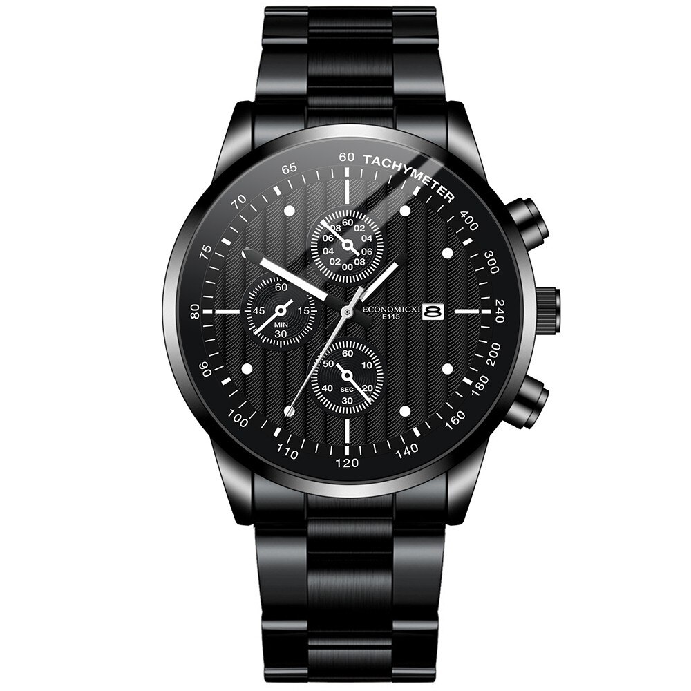 Luxe Temperament Zakelijke Horloge Mannen Horloges Relogio Masculino Heren Rvs Mesh Riem Horloges Top: A