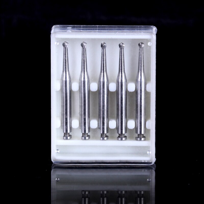 5 Pcs Dental product RA round bur Dental Lab Tungsten Carbide Burs low speed Tungsten Carbide Burs RA bur