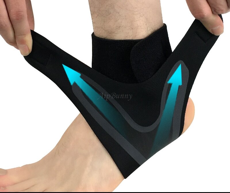 1 pièces cheville soutien protecteur Volleyball basket sport chaussettes cheville orthèse coussinets garde football Tobillera Anti entorse