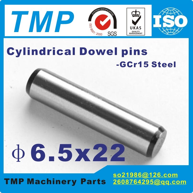 6.5X22Mm Lokaliseren Pins/Paspennen/6.5Mm Cilindrische Positie Pins-Tlanmp Materiaal: staal GCr15