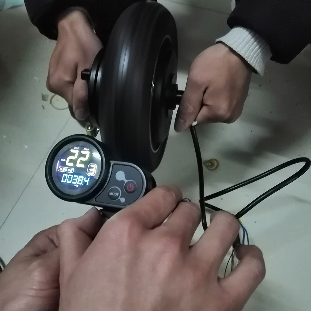 36V 48V 250W/350W Elektrische Fiets Controller Met Lcd-scherm Thumb Throttle Voor Ebike Elektrische scooter