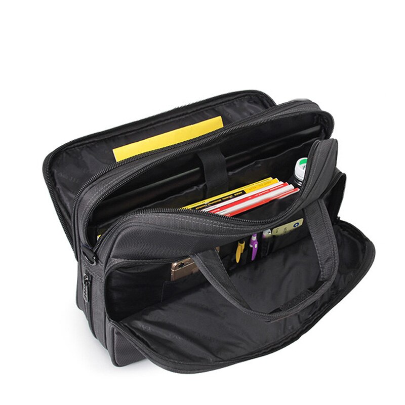 2022 Mannen Zakelijke Laptop Aktetas Schoudertas 15 Inch Waterdichte Nylon Notebook Messenger Handtas Voor Mannen 15 Laptop Tas