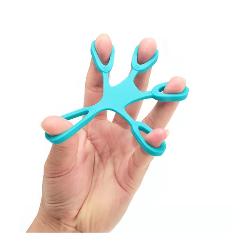 Fitness Stretcher 3 Levels Finger Sensory Toy for Autism ADHD Finger Grip Silicone Ring Exerciser Antistress Resistance Band