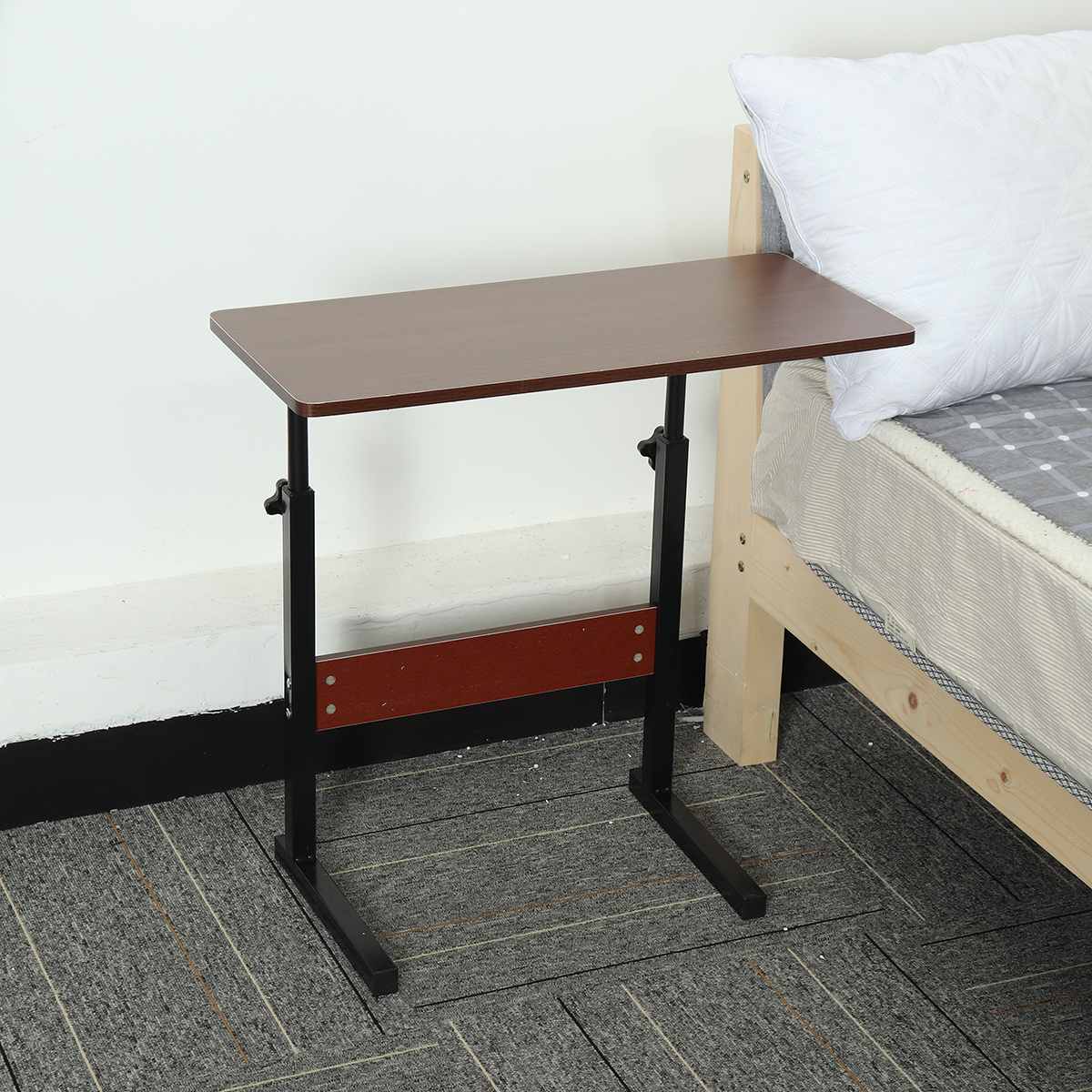 Laptop Desk Computer Table Adjustable Portable Rotate Laptop Bed Table Can be Lifted Removable Computer Standing Desk