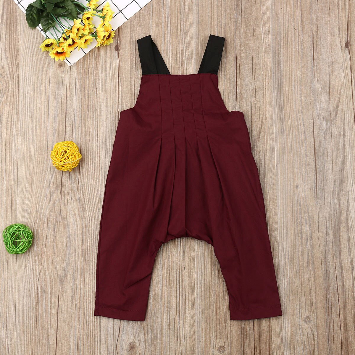 2019 Roupa de Verão Do Bebê Da Criança Do Bebê Meninas Meninos Romper Cinta Sem Mangas Causal Sólida Geral Jumpsuit Playsuit Outfits Roupas