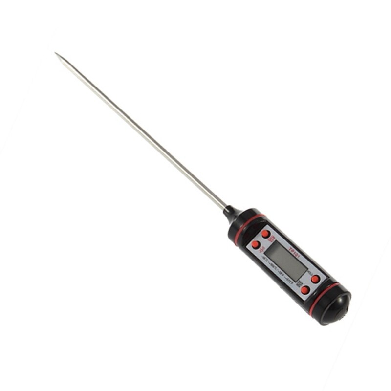 Digital Probe Cooking Thermometer Food Temperature Sensor For BBQ Kitchen LCD Display x