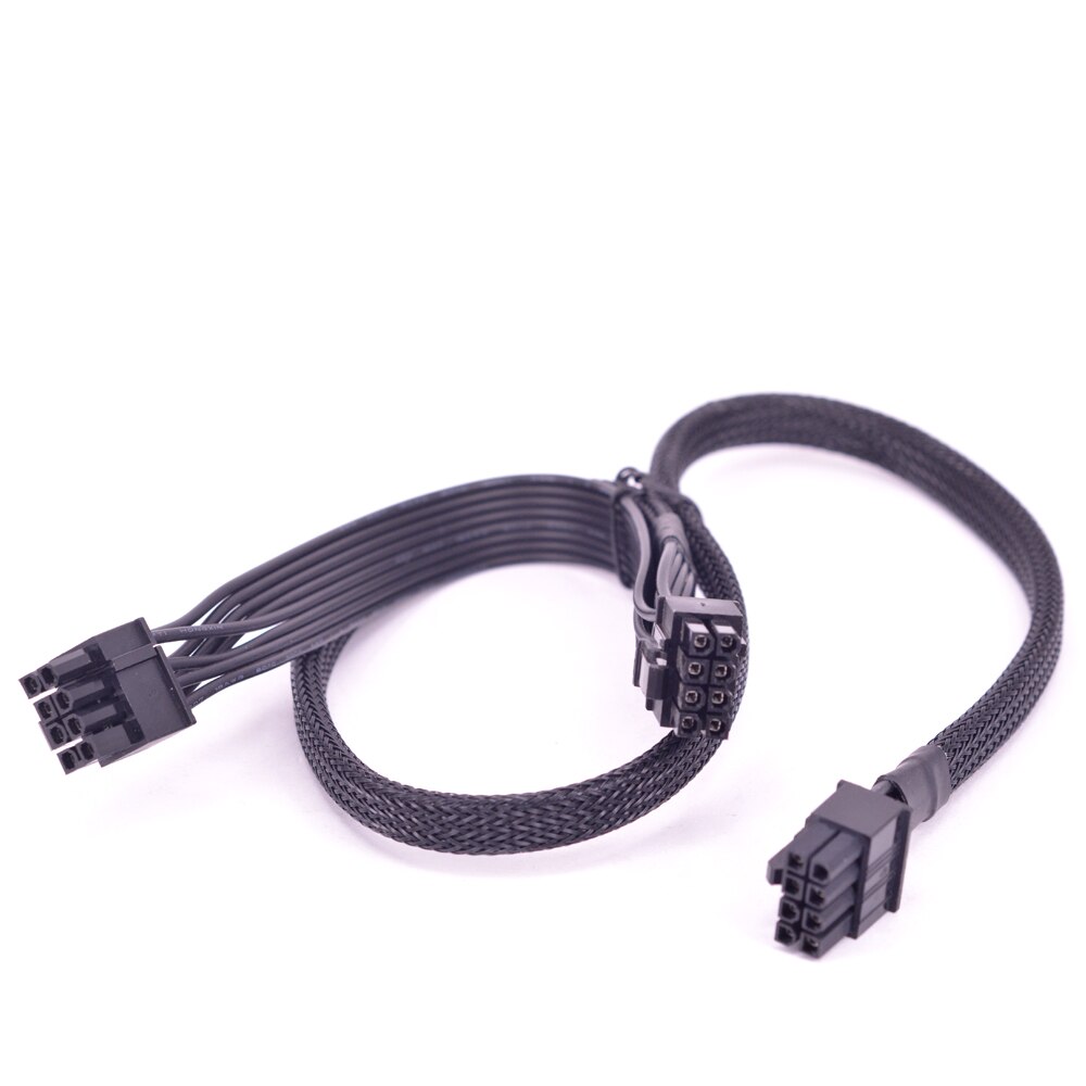 PCIe 8pin to 2 Ports 6+2Pin Power supply Cable Flat Sleeve For Seasonic FOCUS PLUS Platinum PX Series 850 750 650 550 W
